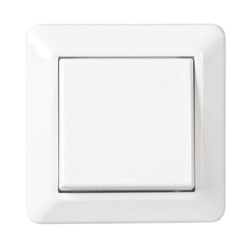 Strömst Trappe/1P Uden Kløer Hurtig 16A 250V IP20 Hvid Elko