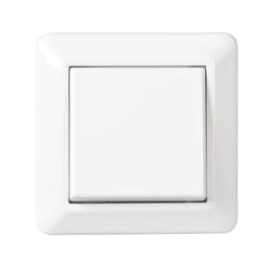 Switch Recessed Staircase/1P Without Claws 16A 250V IP20 Mountain White Elko