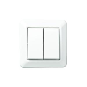 Switch Kron Recessed 250V 16A Mountain White Elko