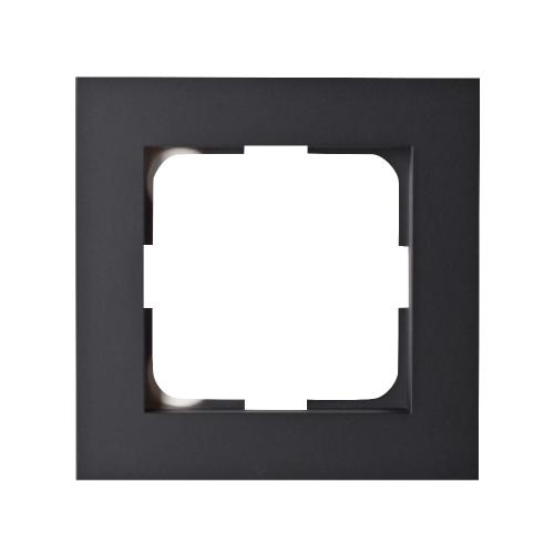 Plus Combi Frame 1-Compartment IP20 Black Elko