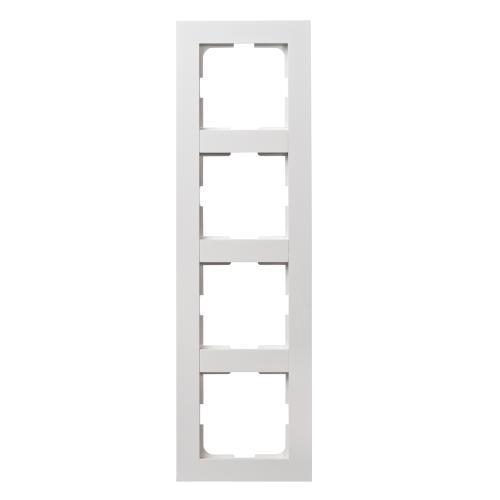 Plus Kombiram 4-Fack Fjällvit Elko