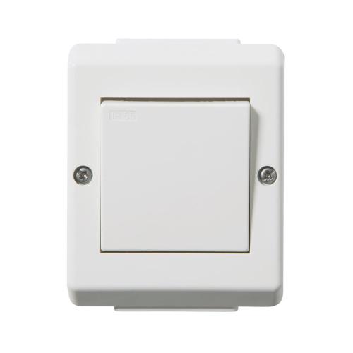 Skifte Impuls 1-Polet UTV 16A 250V IP55 Bjerg Hvid Elko