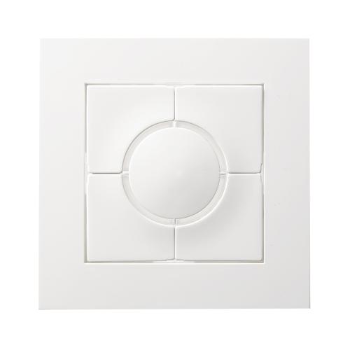 Plus Sign Panel 4 Buttons 0.4A 24V IP20 Mountain White Elko