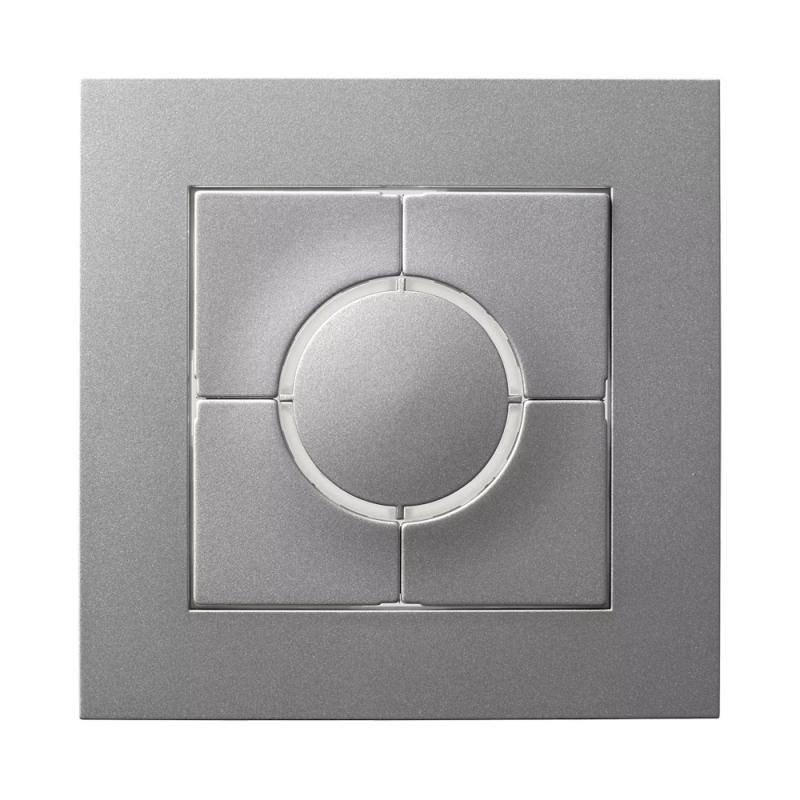 Plusskilt Panel 4 Knapper 0,4A 24V IP20 Aluminium Elko