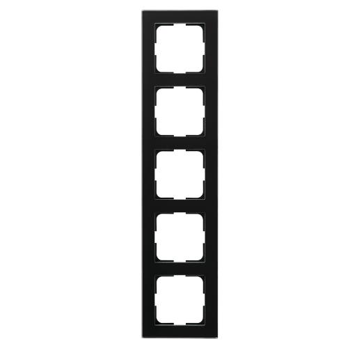 Plus Option Ram 5-Compartment Glass Black Sotat Elko