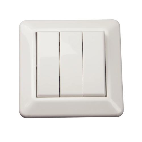 Skifte 3x1-Pol Uden Klor 16A 250V IP20 Bjerghvid Elko