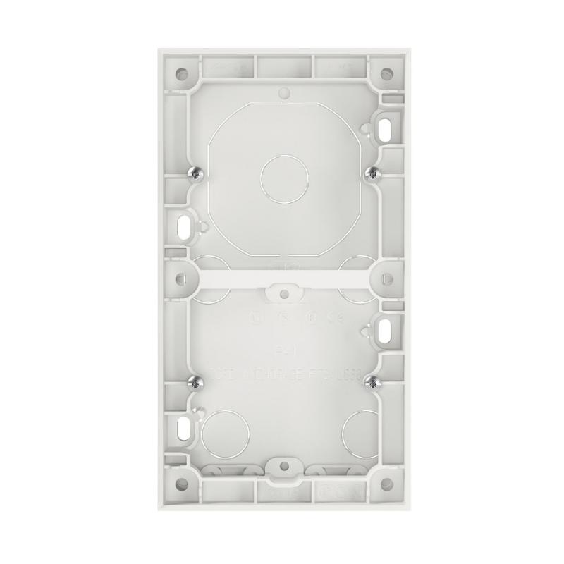 Plus Forlængerramme 20mm 2-Rums IP21 Bjerg Hvid 10stk Elko