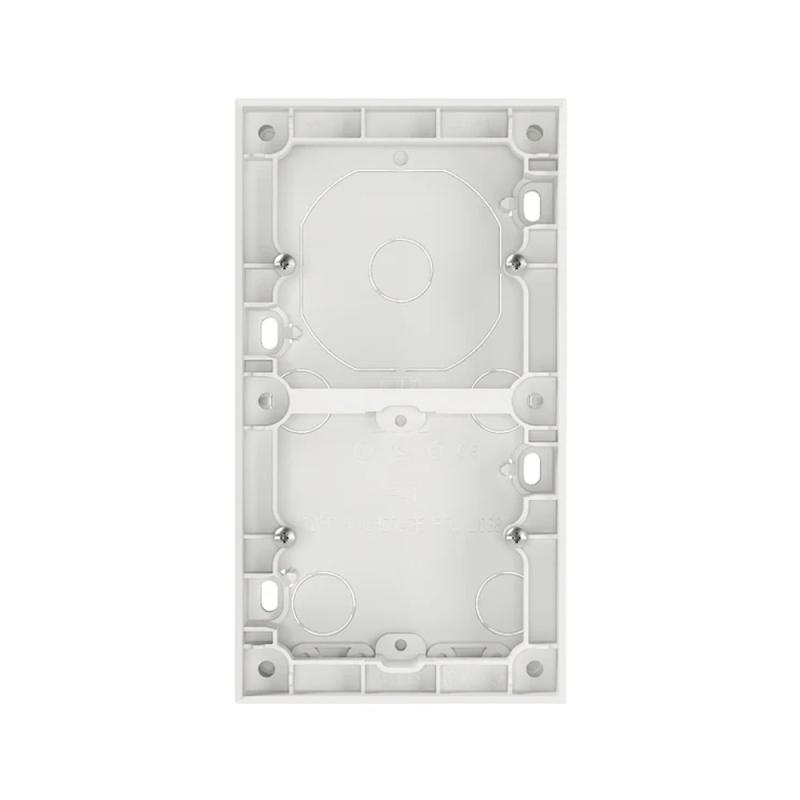 Plus Forlængerramme 2-Rum 40mm IP21 Bjerg Hvid 5stk Elko