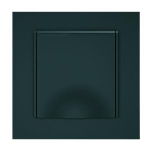 Outlet 1-Way Cover With Earth 250V 16A IP44 Black Elko