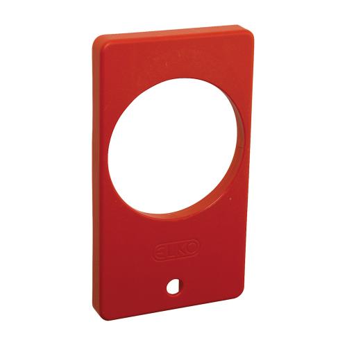 Boreskabelon Apparatboks 1 1/2 Rød Elko