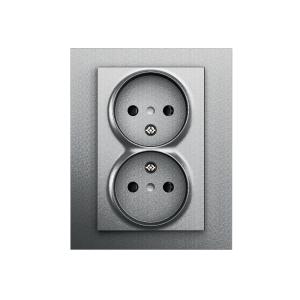 ​Socket 2-Way Fast Without Earth 250V 16A Aluminum Elko