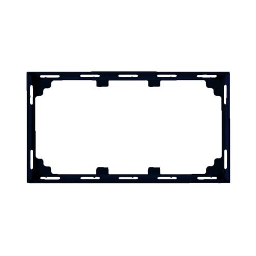 Dekorativ Ramme Plus 2-Rum Sort Elko