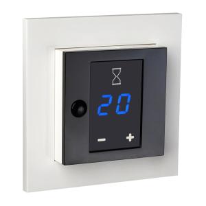 Plus Timer 2-Polet 16A 230V Display Plast Mountain White Elko