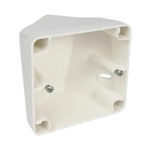 Corner Box 1-Compartment Angled For PIR Mountain White 5pcs Elko