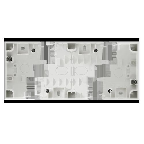 Corner Box Center Piece Plus IP21 Mountain White Elko