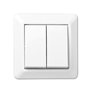 Crown Switch With Quick Connection RS16 250V 16A Pure White Elko