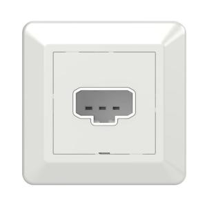 Lamp Socket DCL Wall RS16 250V Pure White 2pcs Elko