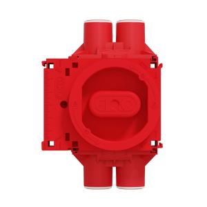 Appbox Low 4x16/20mm IP30 Plastic Red Elko