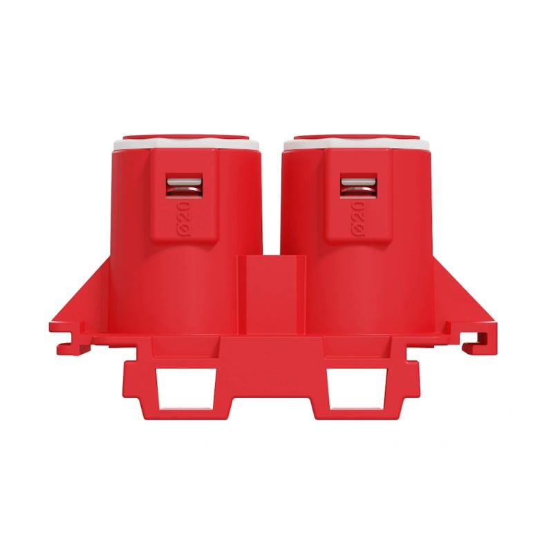Dubbelstuts 2x16/20mm Elko 10-pack