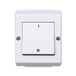 Current 2-Pol RS UTP 16A 250V IP55 Pure White Elko