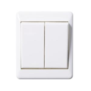 Switch Double Step With Quick Connection UTP 16A 250V Pure White Elko