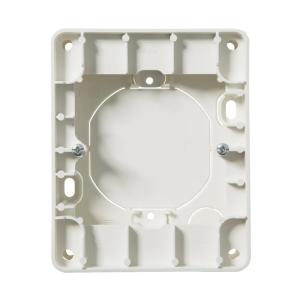 Extension Frame For 2 Way Sockets IP21 Mountain White Elko