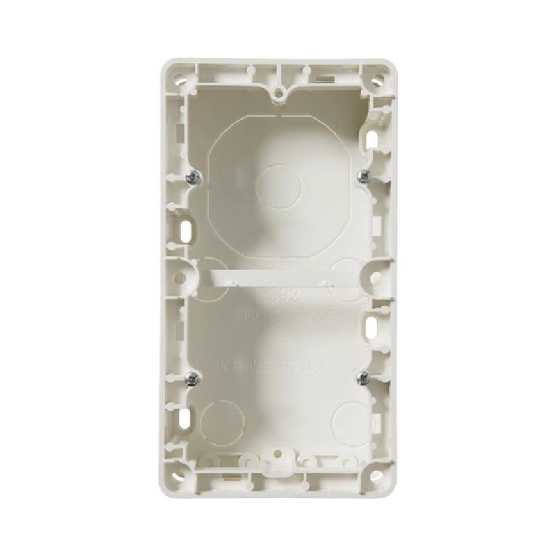 Rodramme 2-Rum 33mm IP21 Bjerghvid 5stk Elko