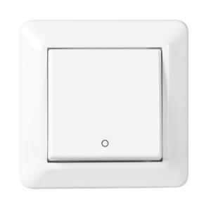 Switch 2-Pol Recessed Without Claws 16A 250V Pure White Elko