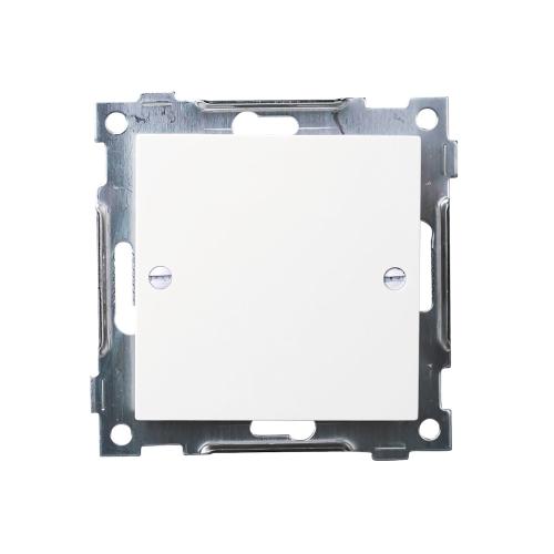 Centrumdæksel Blind Ren Hvid Elko