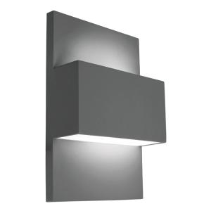 Vægarmatur Geneve Up/Downlight Graphite LED 8,3W 220-240V IP65 Norlys 1879GR