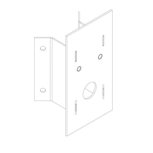 Hjørnebeslag Lofoten Sort Norlys 155B