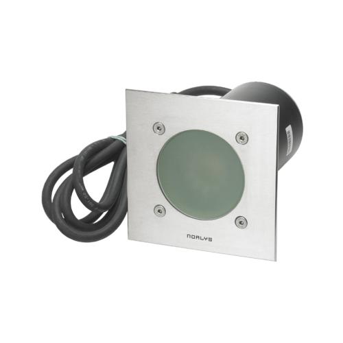 Markarmatur Rena, GU10, Stål/Frost, 5,5W, IP68, Norlys 1555ST