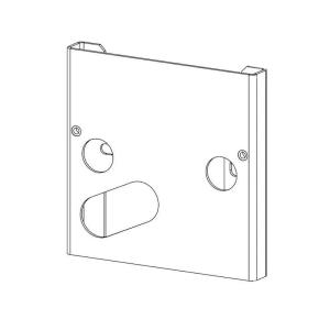 Spacer Plate Namsos Aluminum Norlys 157AL