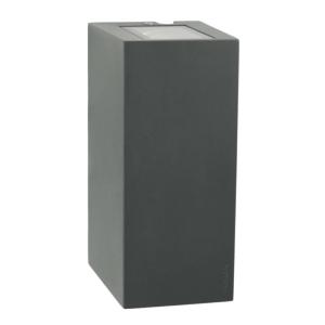 Wall Luminaire Lillehammer, Graphite, LED, 4.2W, 3000K, Norlys 1582GR
