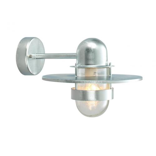 Vægarmatur Bergen, Galvaniseret, 57W, E27, IP55, Norlys 270GA