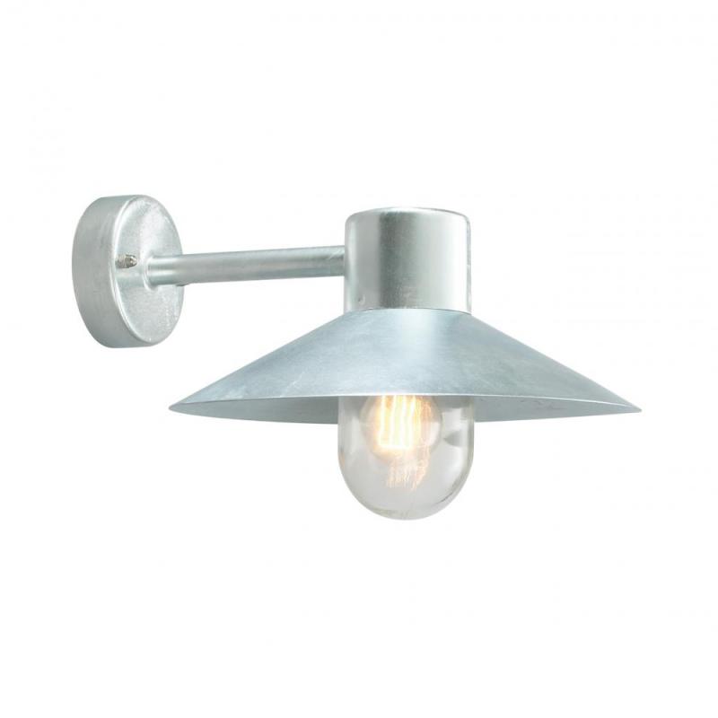  Vægarmatur Lund, Galv, 57W, E27, IP65, Norlys 290GA