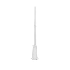 Pole Including Terminal, White, Norlys 3013W