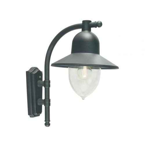 Vægarmatur Como, Sort, 57W, E27, IP54, Norlys 370B