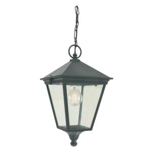 London Big Ceiling Light With Chain, E27, Black, LED, 77W, Norlys 493A/B