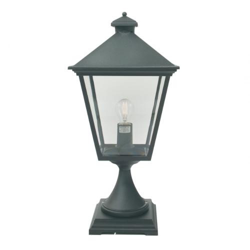 London Portstolpe Big, Svart, 77W, IP54, E27, Norlys 494B