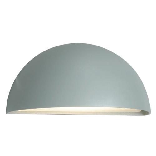 Halden Väggarmatur Dali, Aluminium, LED, 8,4W, 3000K, Norlys 5096AL