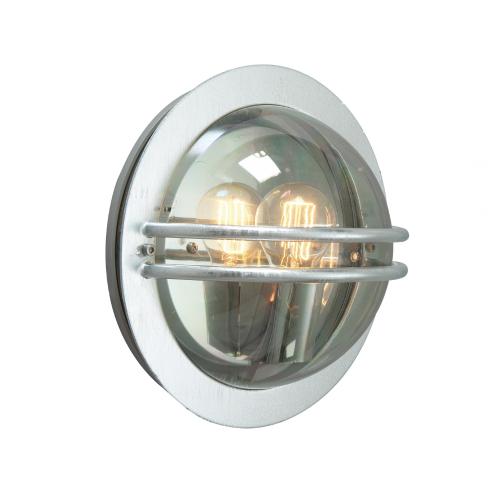 Vægarmatur Bremen Galv/Clear, 46W, E27, IP54, Norlys, 630GA