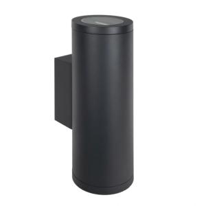Wall Arm Lysfjord, Wide-Wide, Graphite, LED, 26.5W, 3000K, Norlys 6403GR