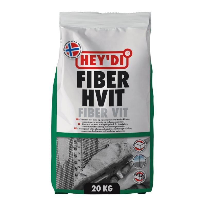 Hey'di Fiberputs Dekor 20kg Vit