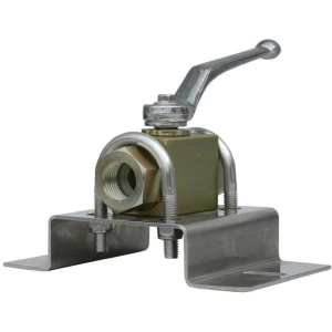 Wall Bracket For Ball Valve T-Connection Stainless