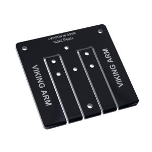 Bundplade XL Viking Arm