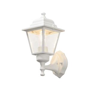 Wall Lamp E27, White, 230-240V, IP23, 60W, Konstsmide