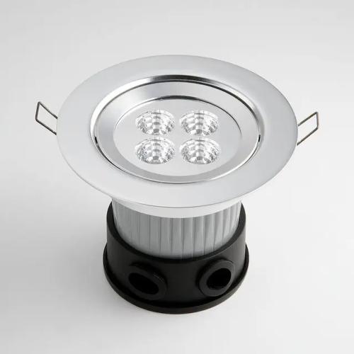 Indbygget Spotlight LED 230-240V IP44 Sølv Konstsmide