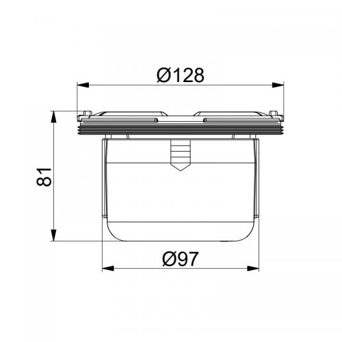 Purus Vattenlåsinsats Tyr