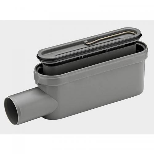 Utloppshus Unidrain 50mm Sida